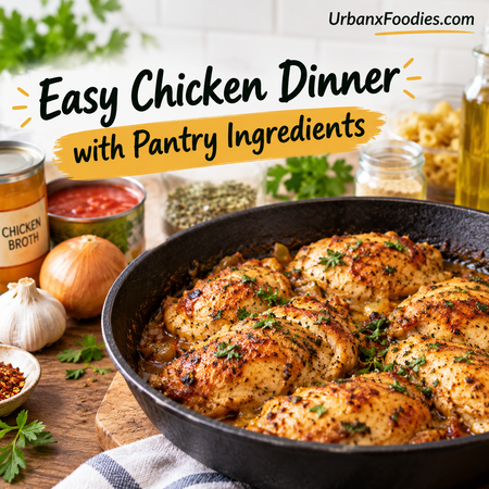 Easy Chicken Dinner With Pantry Ingredients: Simple, Flavorful Meals for Busy Nights