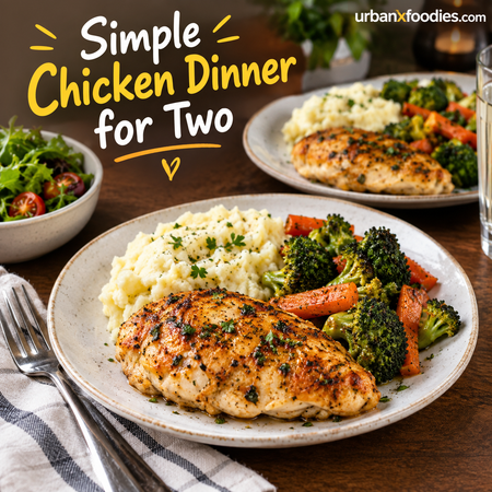 Simple Chicken Dinner for Two: Easy, Delicious, and Perfectly Portion-Sized