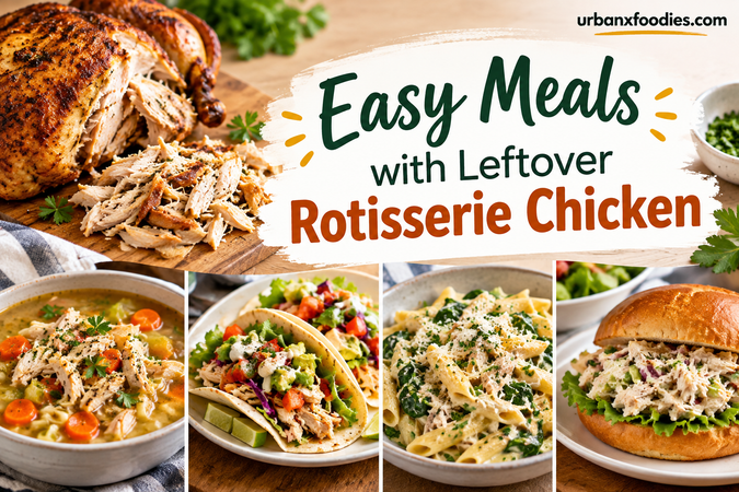 Easy Meals With Leftover Rotisserie Chicken: Delicious Ideas for Busy Weeknights