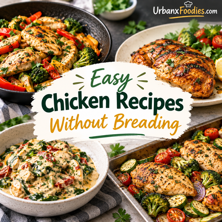 Easy Chicken Recipes Without Breading: Simple, Delicious Meals for Any Day