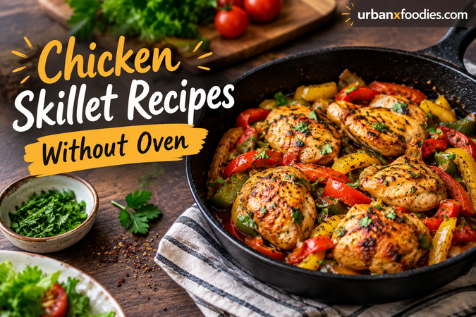 Chicken Skillet Recipes Without Oven: Easy One-Pan Meals for Busy Days