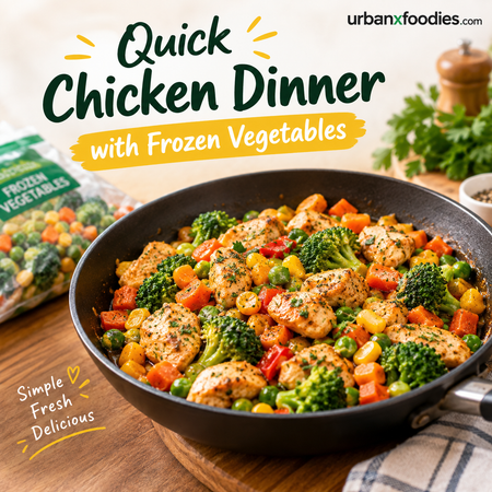 Quick Chicken Dinner With Frozen Vegetables: Easy, Delicious, and Ready in No Time