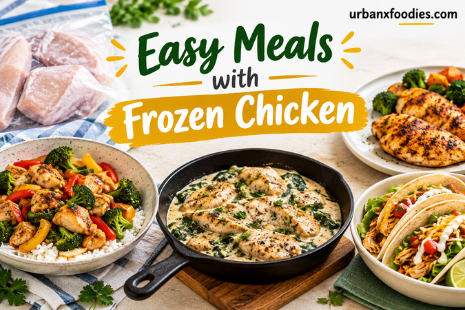 Easy Meals With Frozen Chicken: Simple, Delicious Ideas for Busy Days