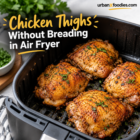 Chicken Thighs Without Breading in Air Fryer: Juicy, Crispy, and Easy