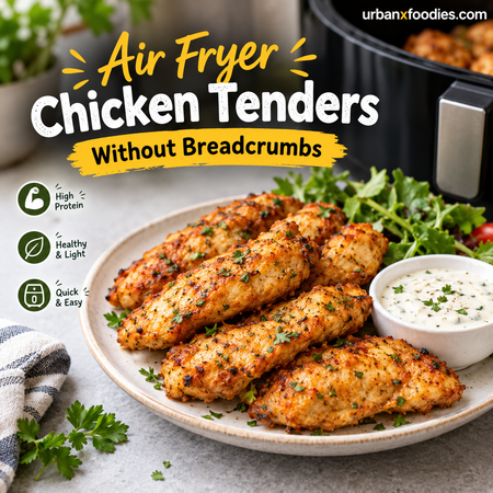 Air Fryer Chicken Tenders Without Breadcrumbs: Crispy, Juicy, and Easy