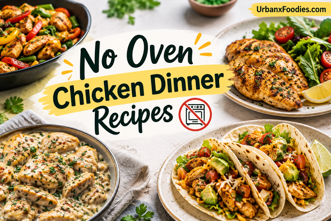 No Oven Chicken Dinner Recipes: Easy, Delicious Meals Made on the Stovetop