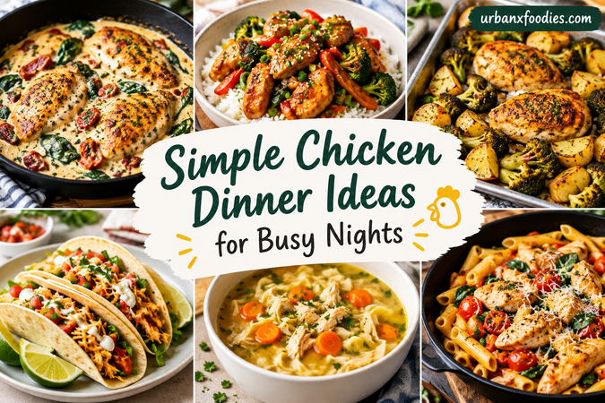 Simple Chicken Dinner Ideas for Busy Nights
